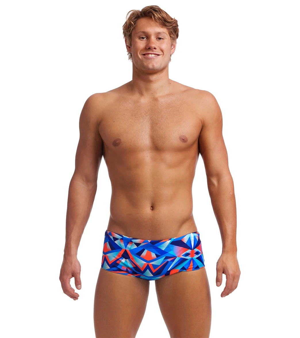 Funky Trunks Men's Mad Mirror Sidewinder Square Leg Swimsuit