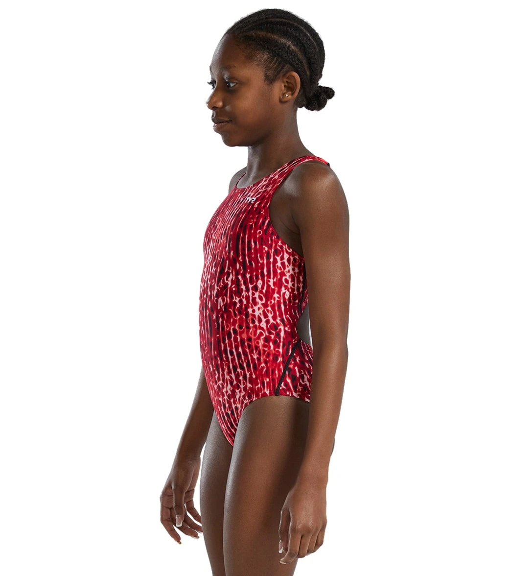TYR Girls' Atolla Maxfit One Piece Swimsuit - Image 4
