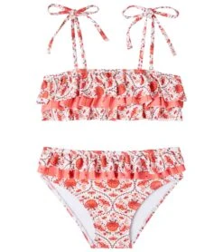 Seafolly Girls' Prague Ruffle Two Piece Bikini Set (Baby, Toddler, Little Kid)