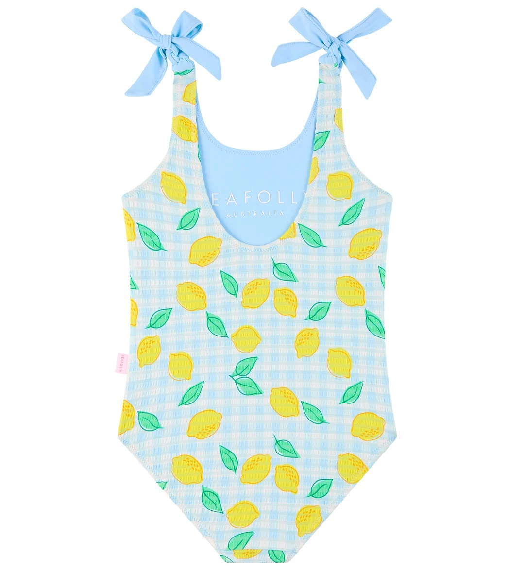 Seafolly Girls' Lisbon One Piece Swimsuit (Baby, Toddler, Little Kid) - Image 2