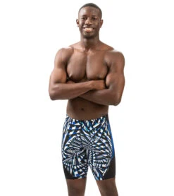 Men's Reliance Atomic Print Color Block Jammer Swimsuit