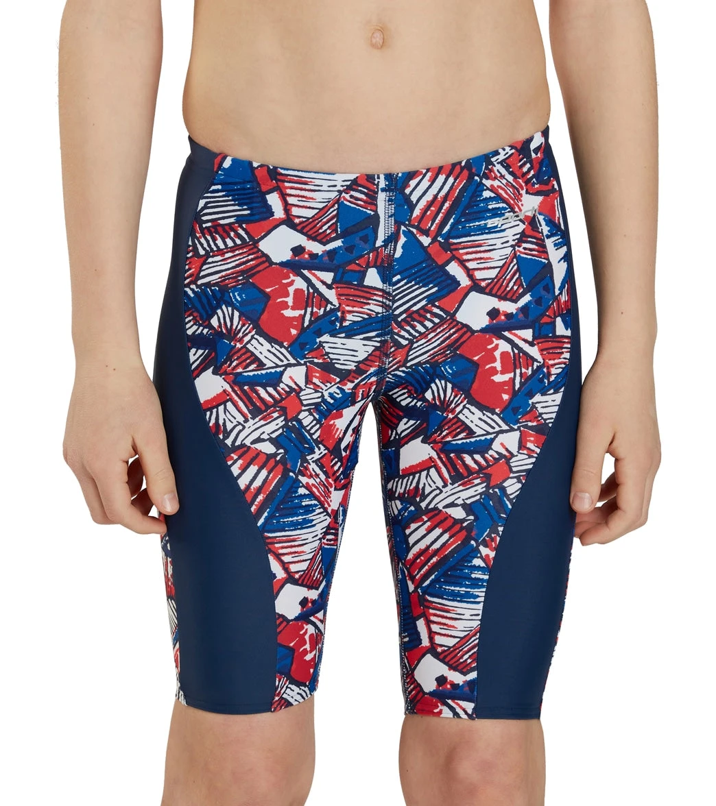Tribal Graffiti Splice Jammer Swimsuit Youth (22 - 28) - Image 5