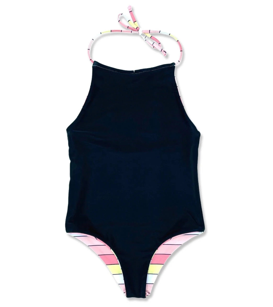 Girls' Riviera Reversible One Piece Swimsuit (Toddler, Little Kid, Big Kid) - Image 3