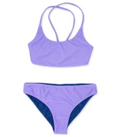 Girls' Waverly Reversible Two Piece Bikini Set (Toddler, Little Kid, Big Kid)