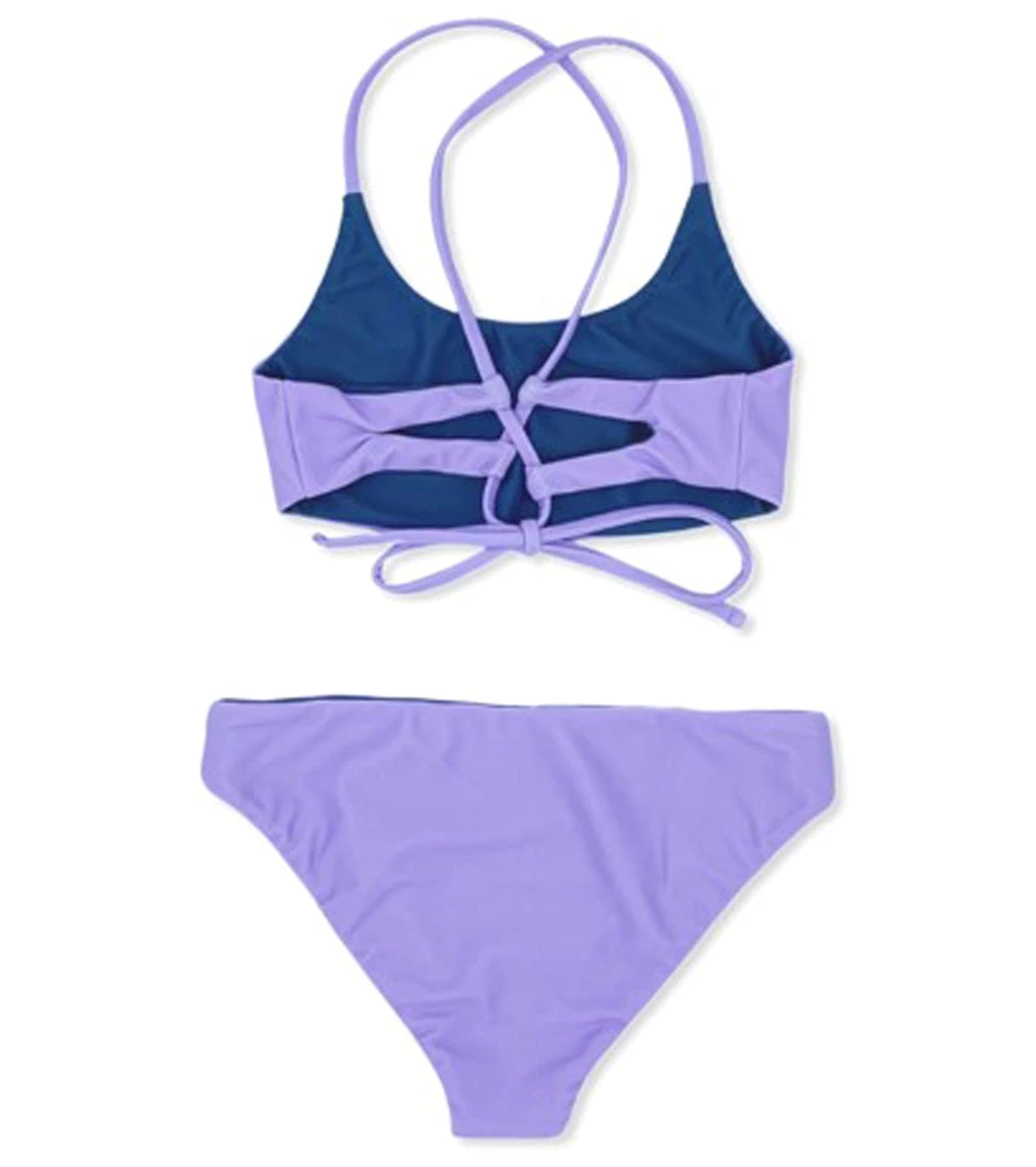 Girls' Waverly Reversible Two Piece Bikini Set (Toddler, Little Kid, Big Kid) - Image 2