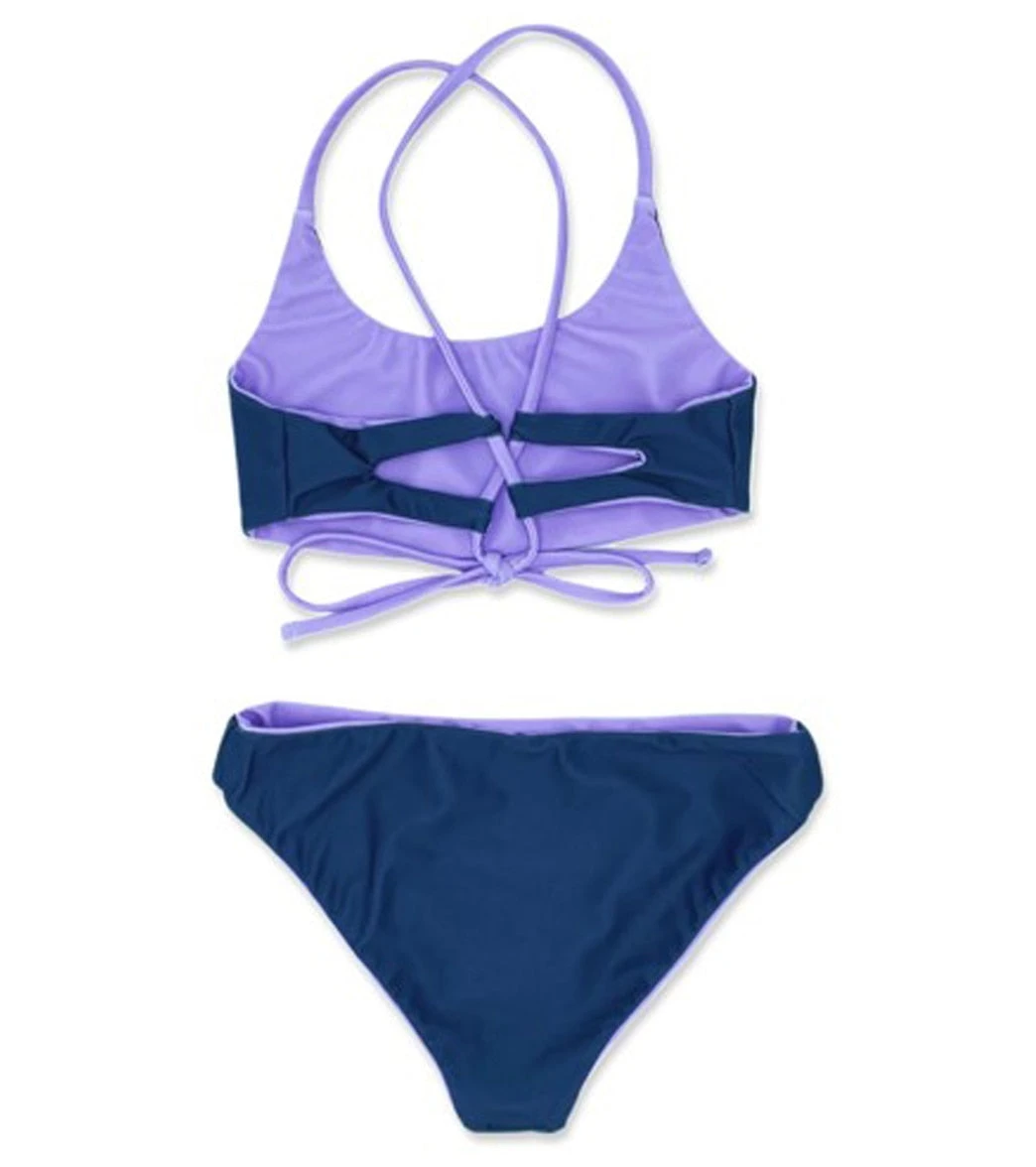 Girls' Waverly Reversible Two Piece Bikini Set (Toddler, Little Kid, Big Kid) - Image 4