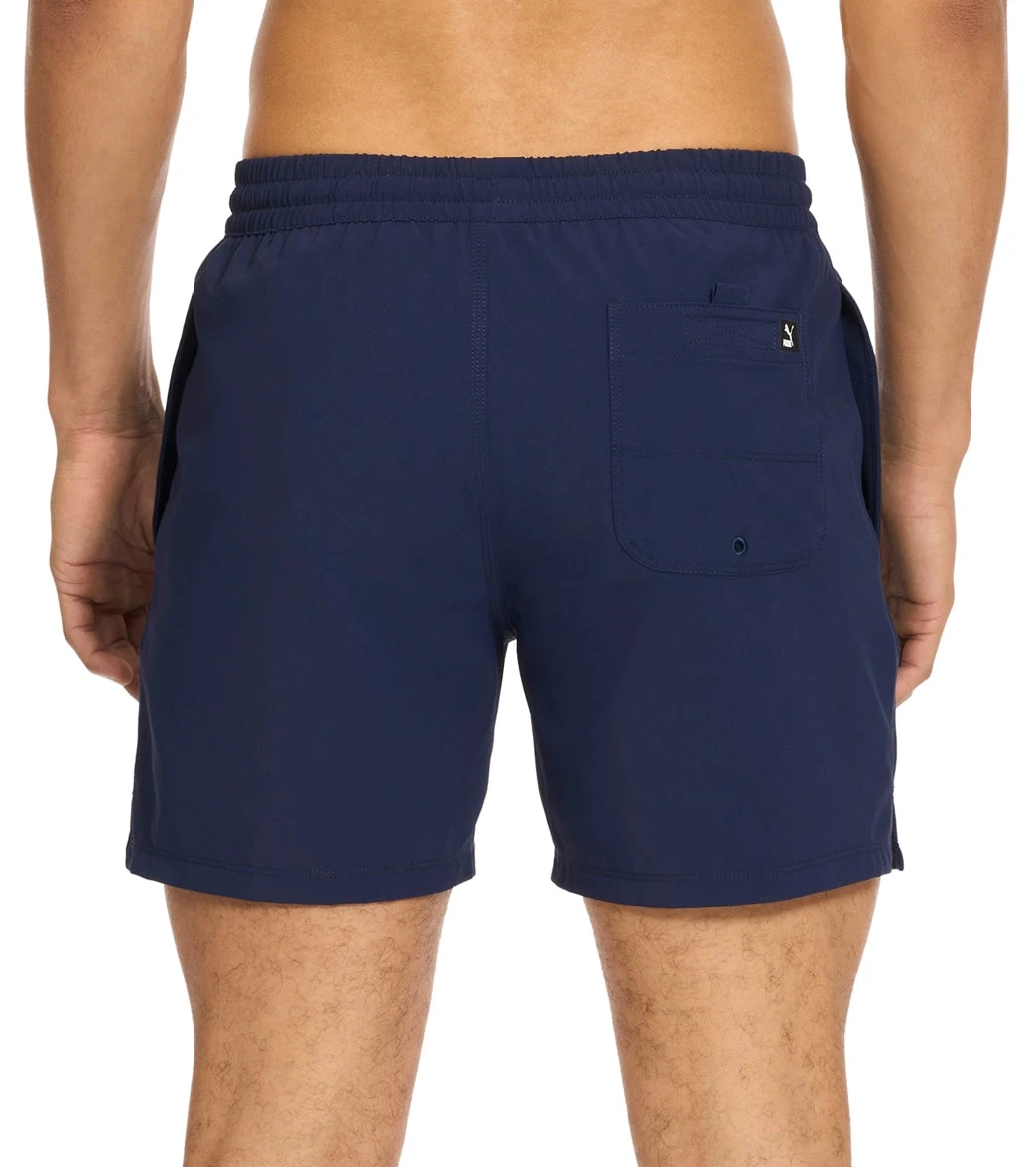 Puma Men's 5.5" Quickdry Branded Swim Trunks - Image 2