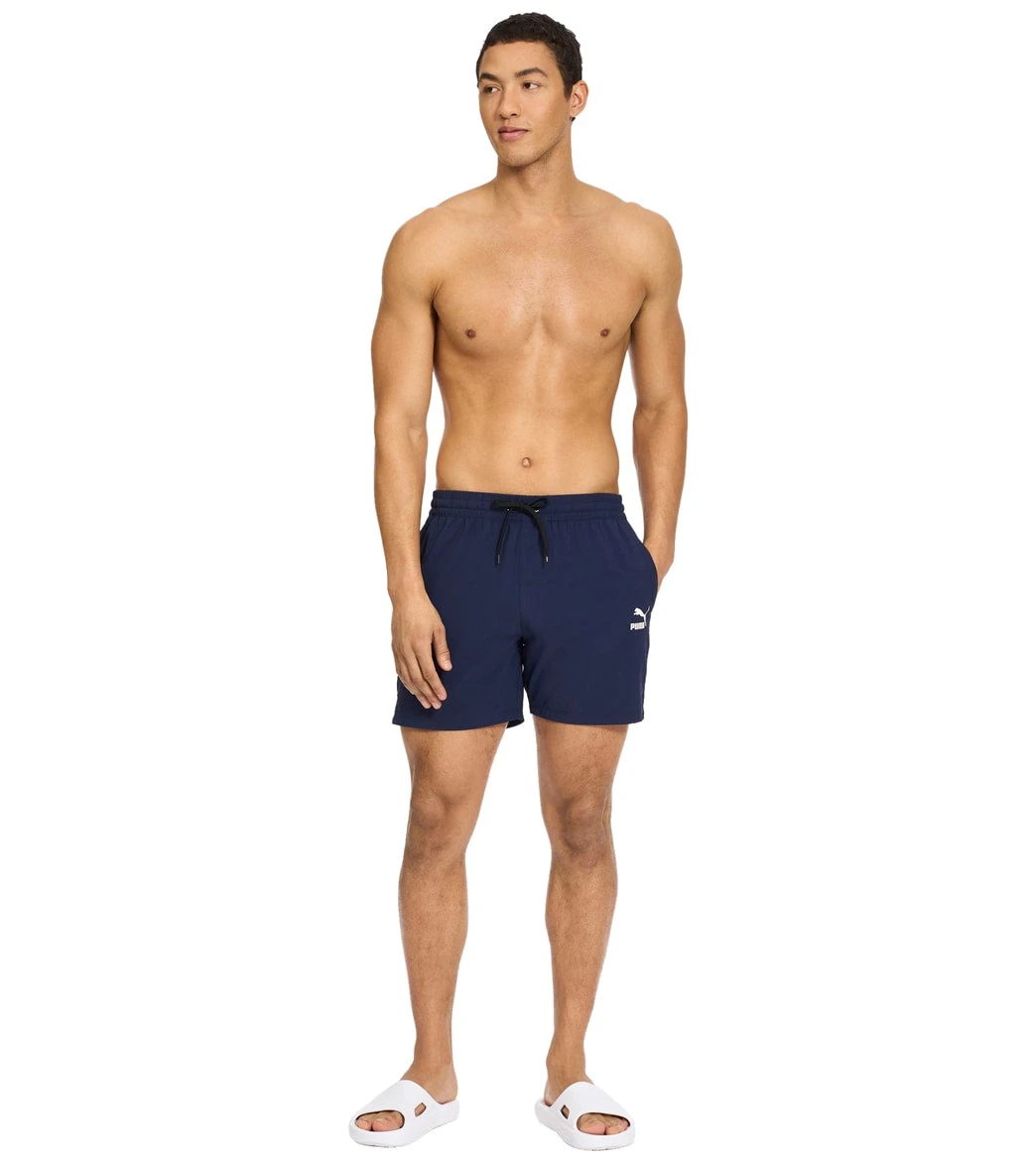 Puma Men's 5.5" Quickdry Branded Swim Trunks - Image 3