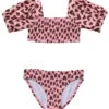 Girls' Wild Love Two Piece Bikini Set (Little Kid, Big Kid)
