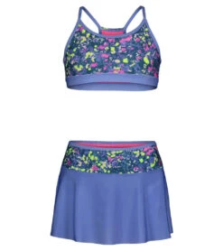 Under Armour Girls' UA Two Piece Swim Skirt Set (Toddler, Little Kid, Big Kid)