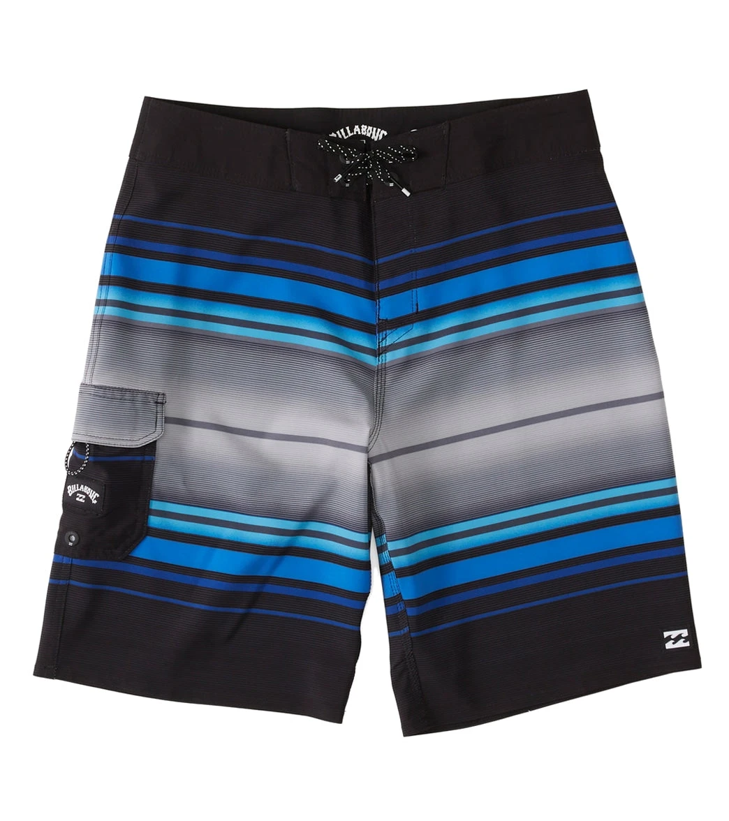 Billabong Boys' All Day Stripe Pro Board Shorts (Big Kid)