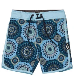 Volcom Boys' Mod Barnacle Scallop Board Shorts (Toddler, Little Kid)