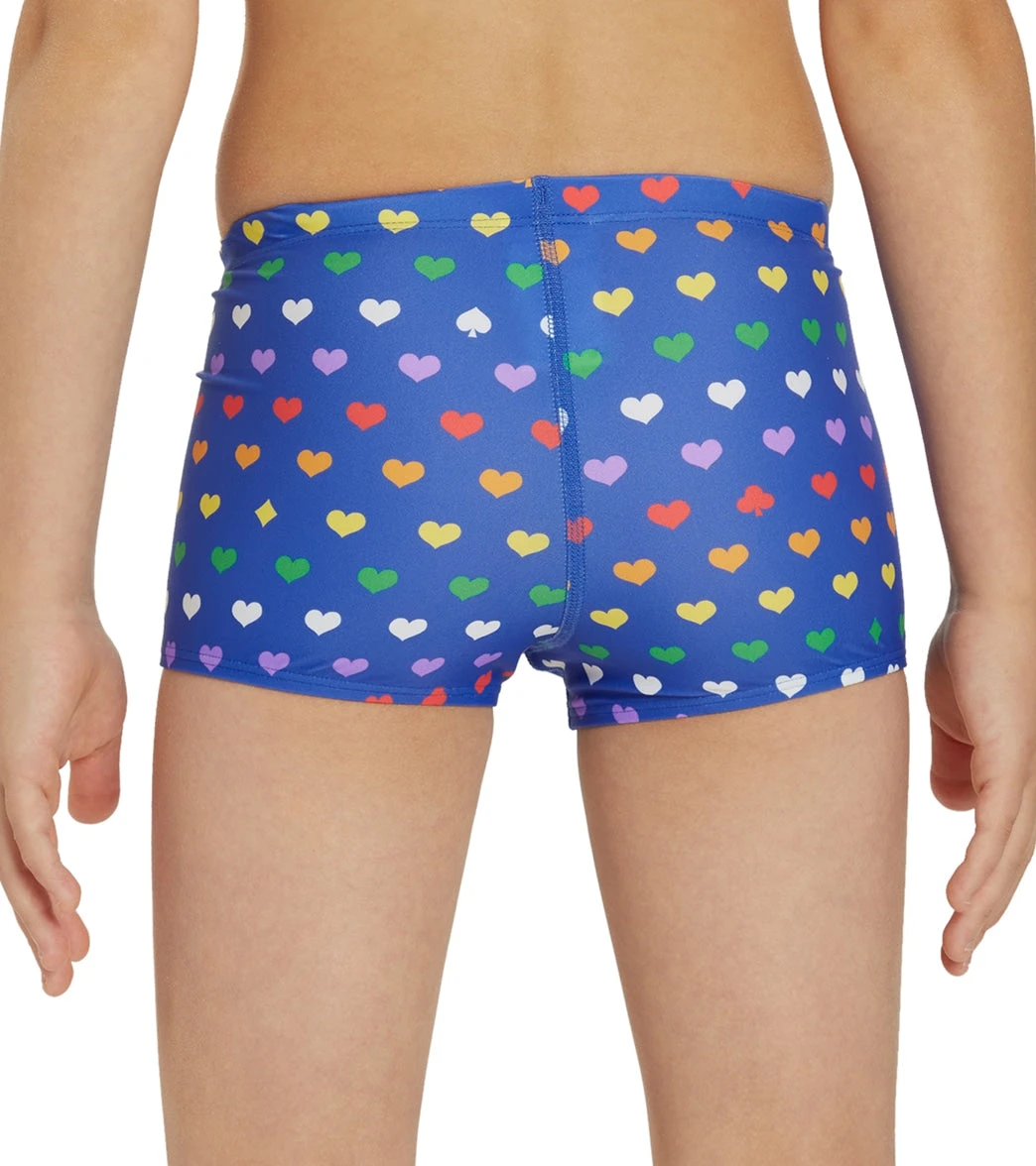 Rainbow Heart Square Leg Swimsuit Youth (22-28) - Image 8