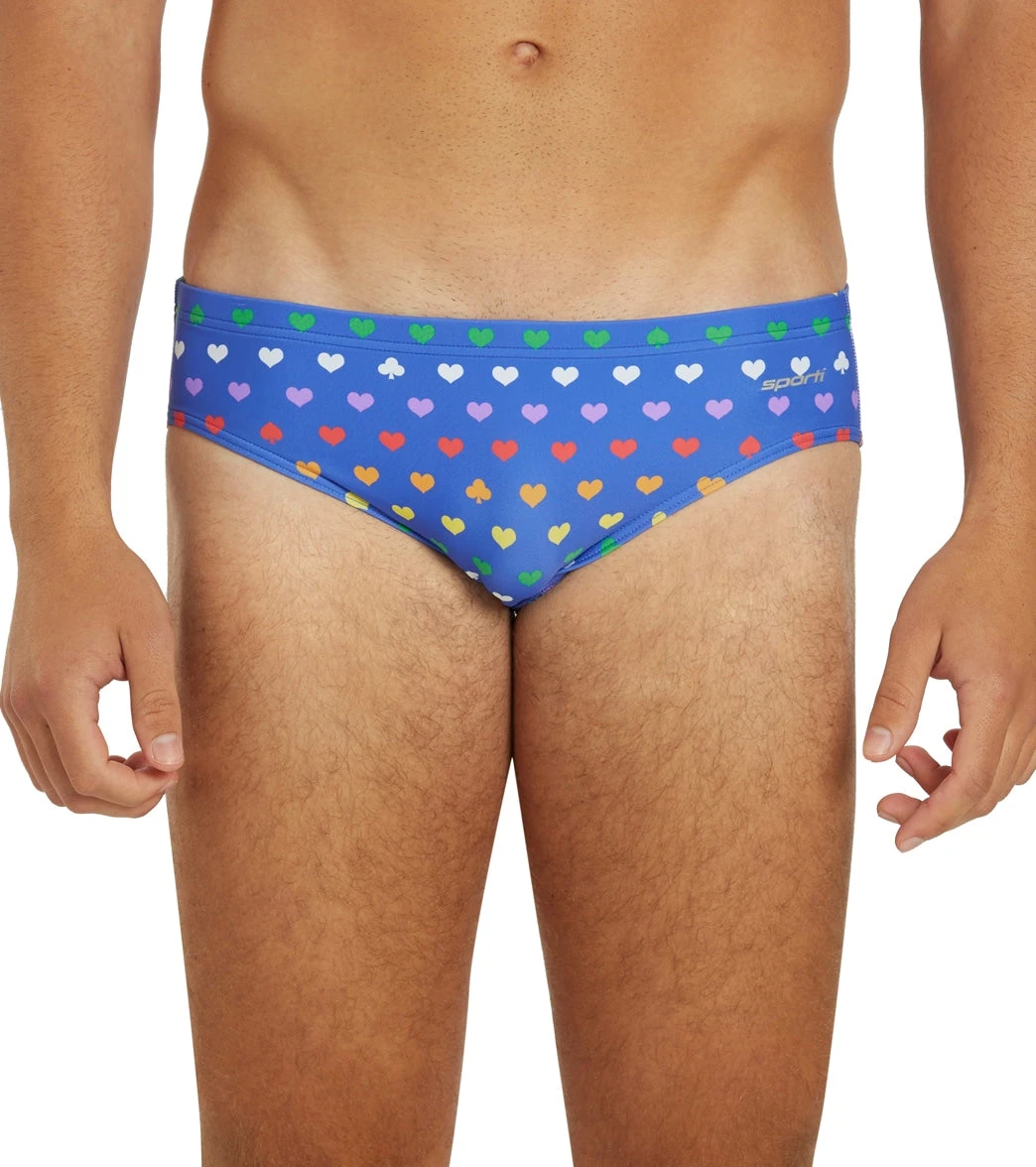 Rainbow Heart Brief Swimsuit - Image 4