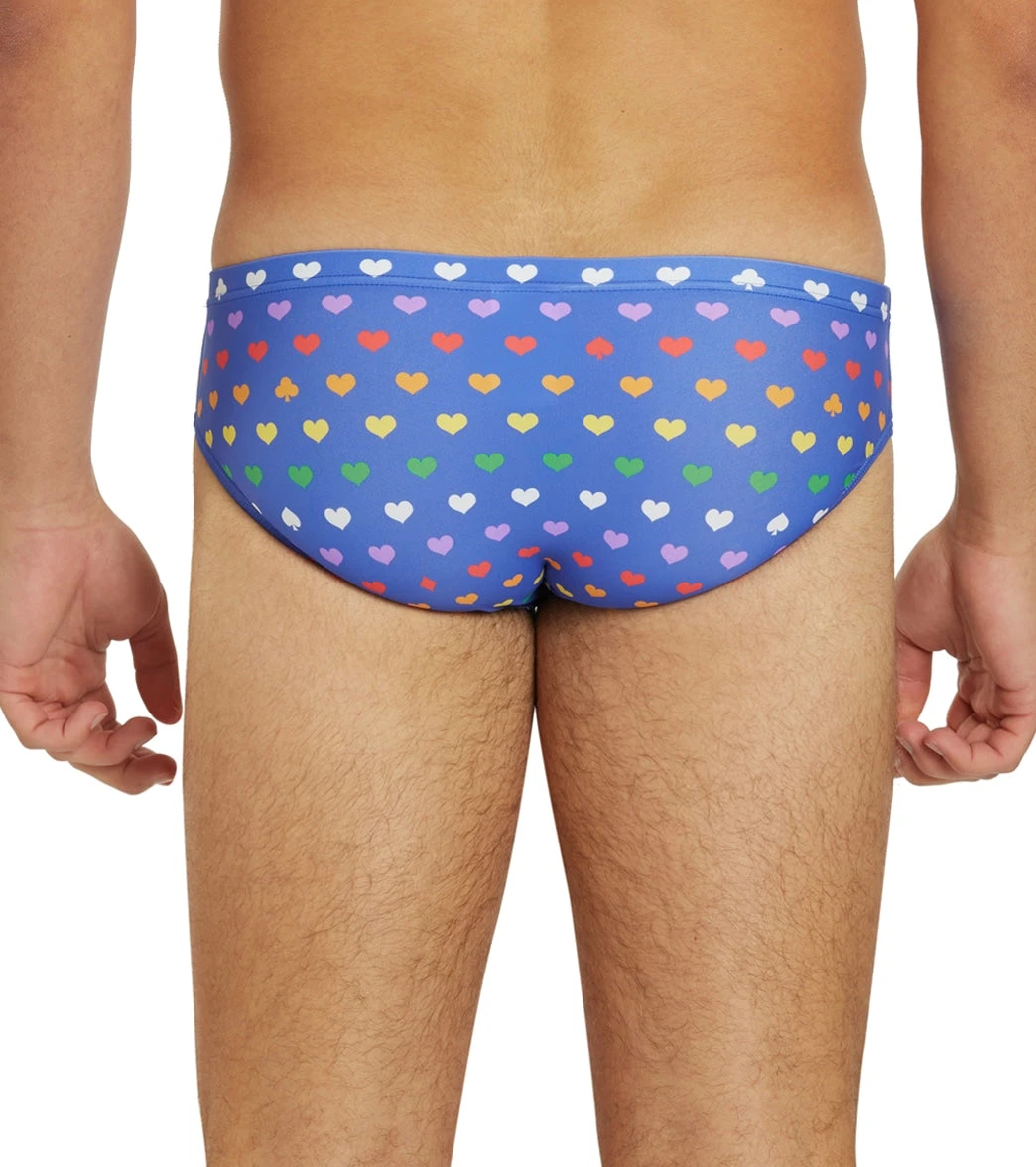 Rainbow Heart Brief Swimsuit - Image 6